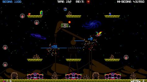 Galacticon, a game inspired by 80s arcade classics, .
